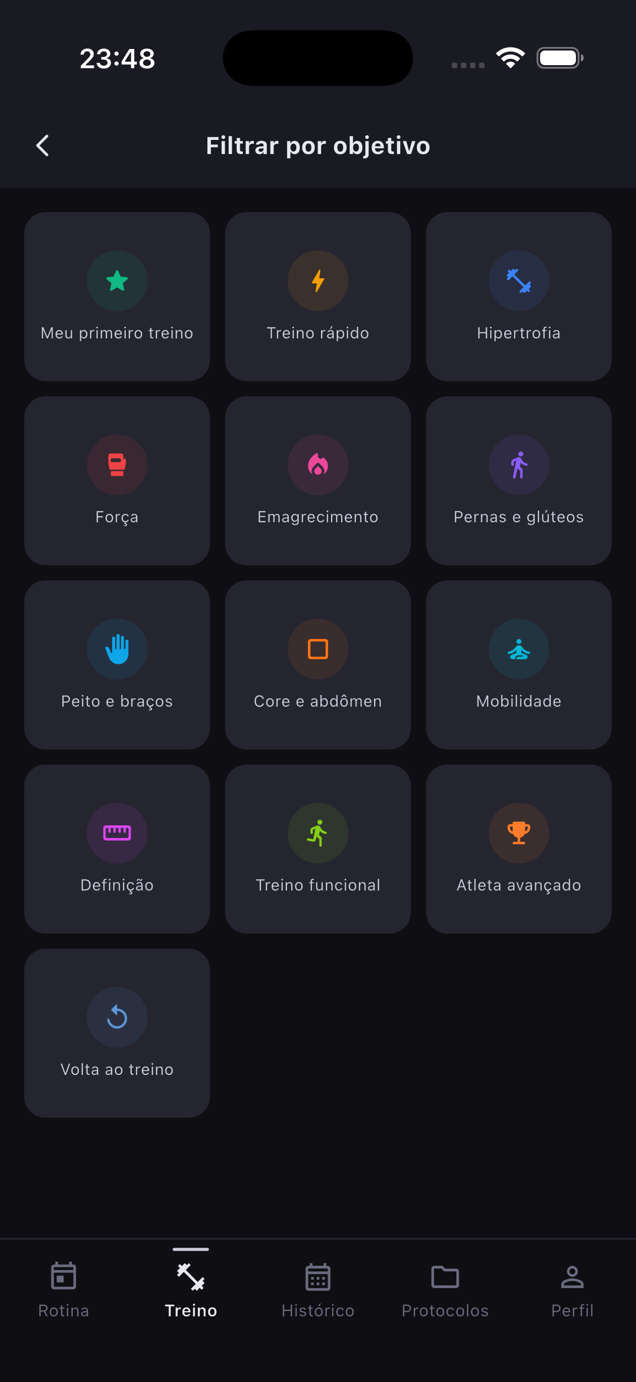 DomsFit — Fichas